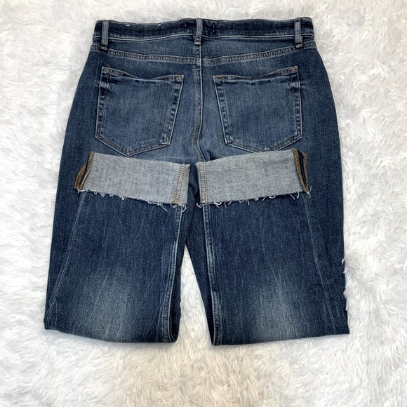 Loft Women’s Denim High Waist Straight Crop Capris - Picture 5 of 10